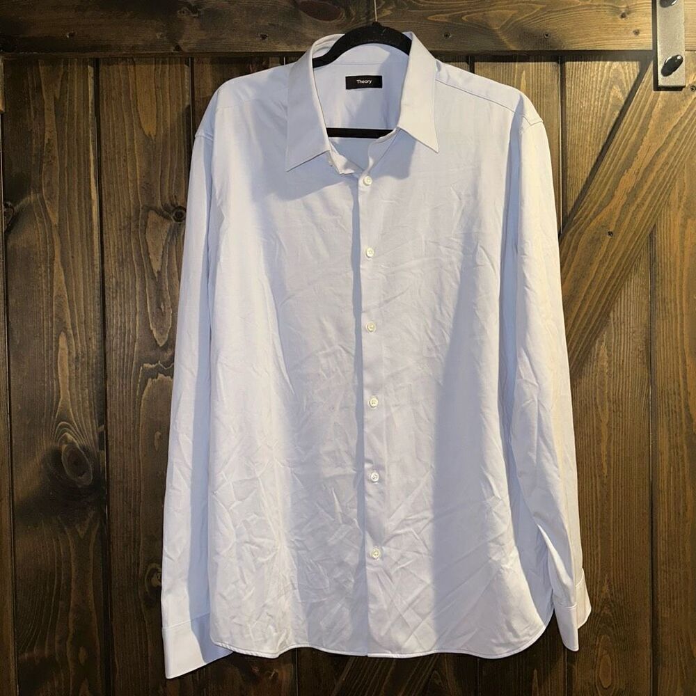NWOT‎ Theory Sylvain Structure Knit Shirt